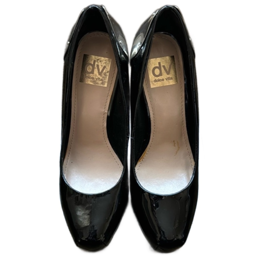 🔵 DV DOLCE VITA PATENT LEATHER PUMPS SIZE 7.5 - Picture 2 of 6